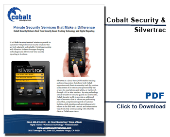 Cobalt's Private Security Services and Silvertrac